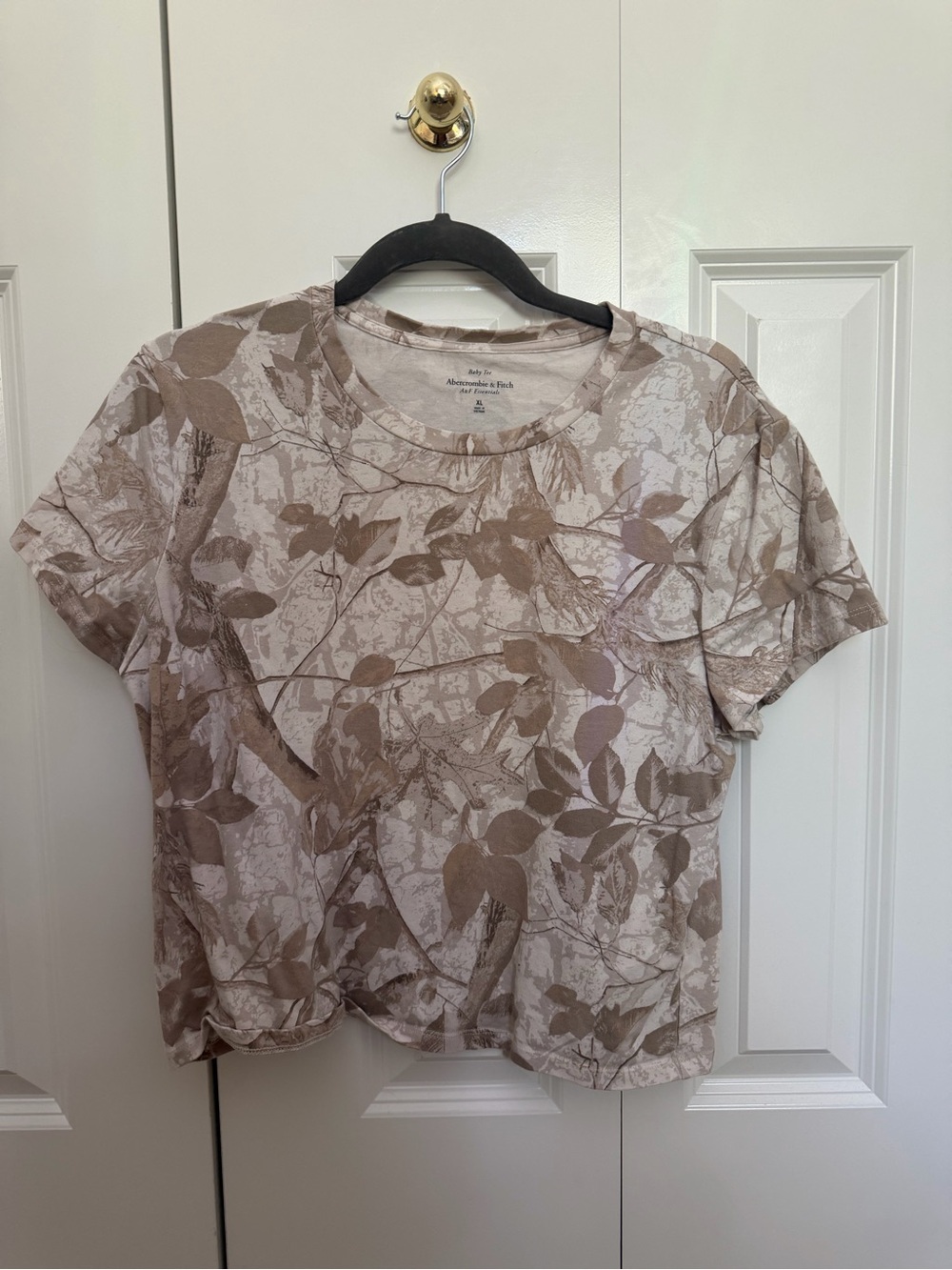 Abercrombie & Fitch Camo Baby Tee